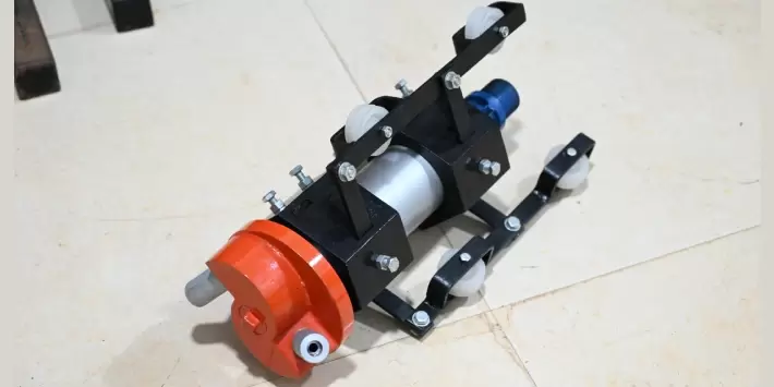 Internal Pipe Blasting Machine