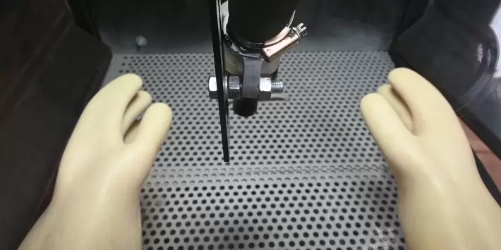 Glass Beads Blasting Machine