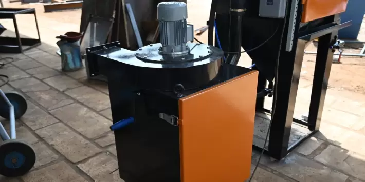 Glass Beads Blasting Machine