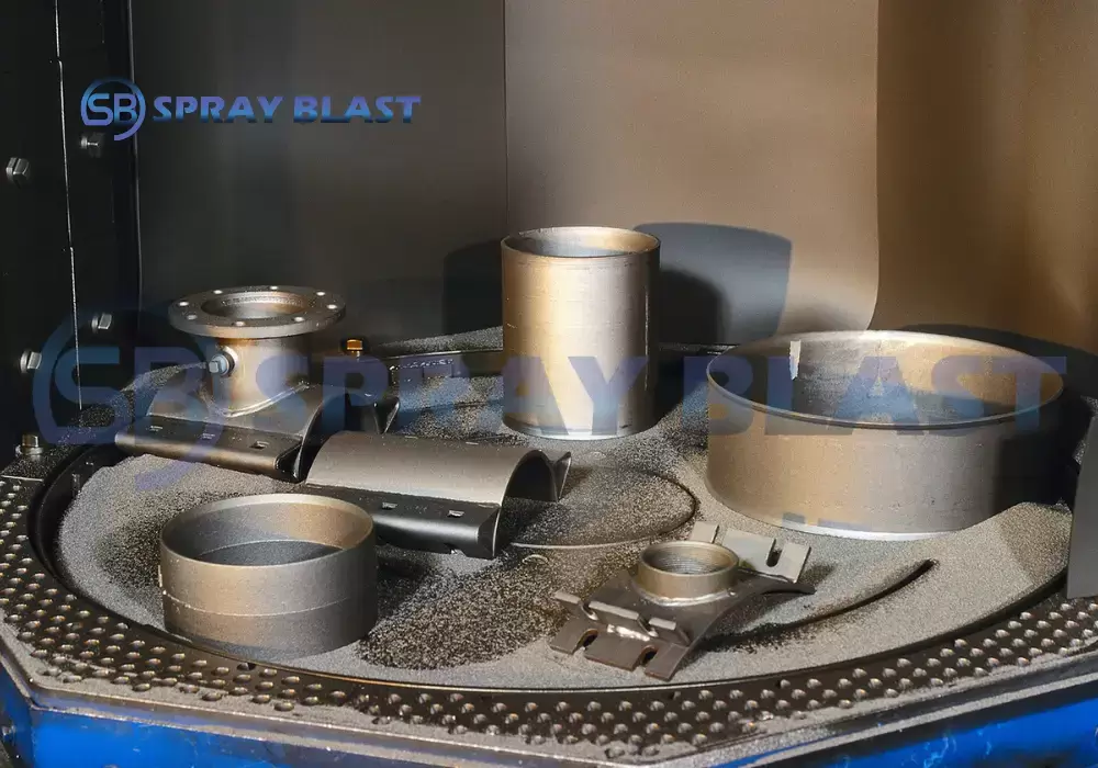 Table Type Shot Blasting Machine