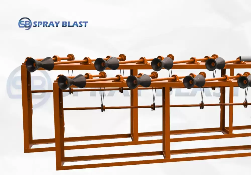 Diabola Shot Blasting Machine